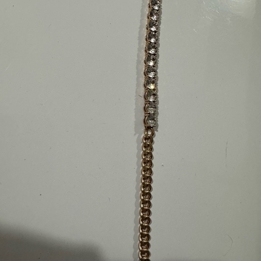 All Saints Gold and Silver Bracelet